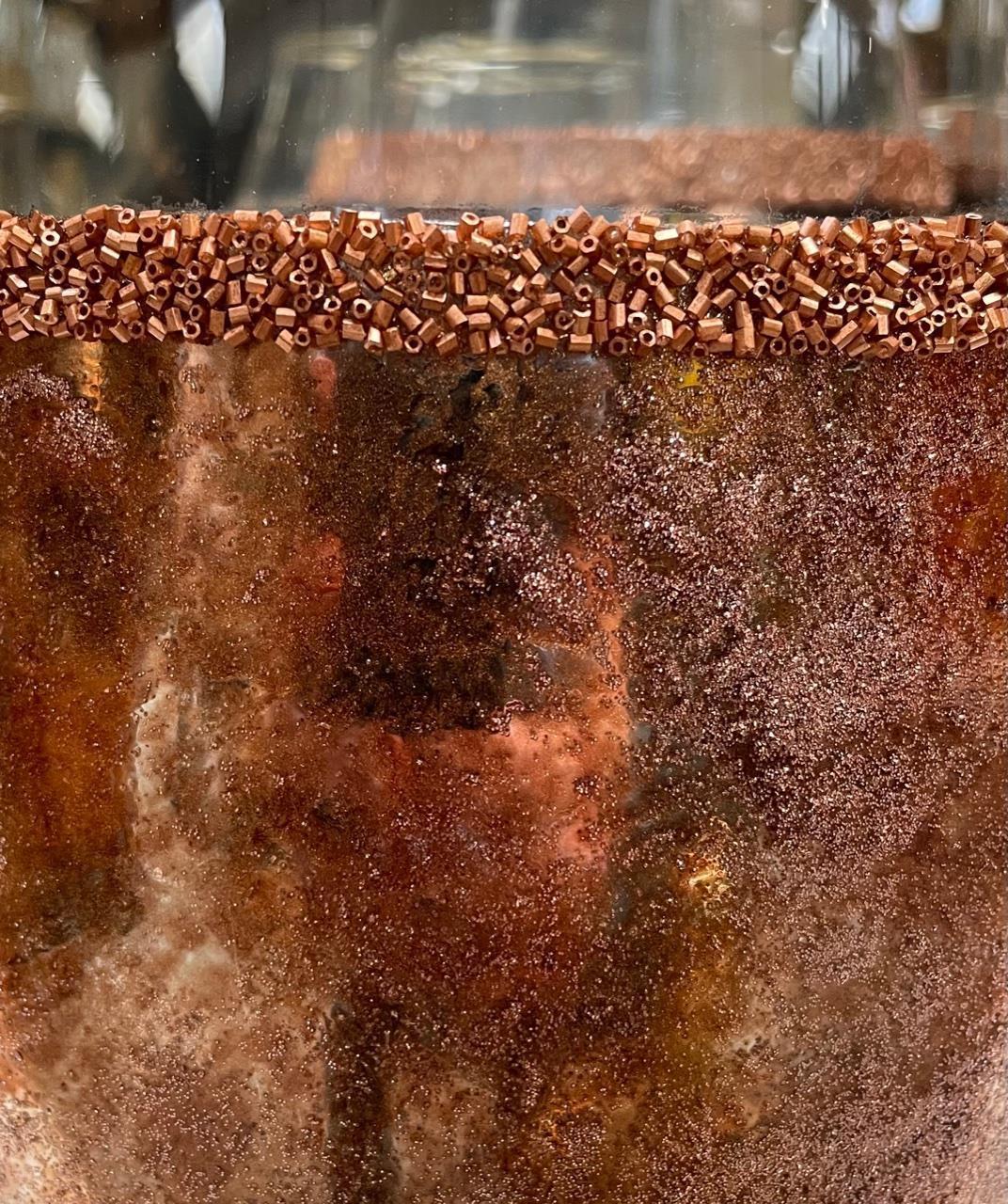 Deluxe Glasfarbe - Metallic Bronze