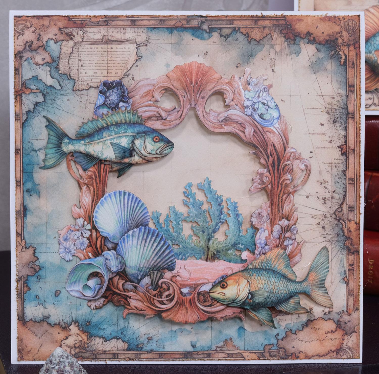 Designpapier Set "Nautical"