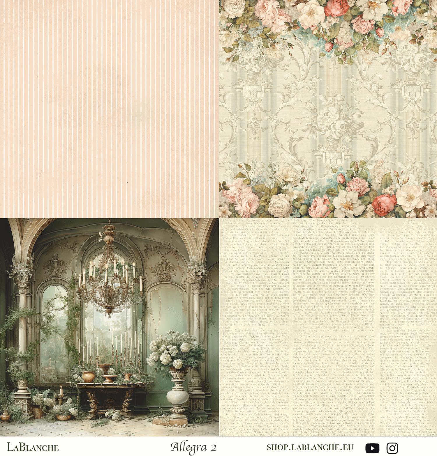 Designpapier "Allegra" 2
