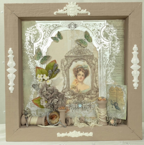 Designpapier mit Silberdruck 10