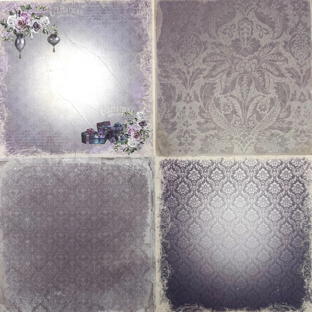 Designpapier "Boho Christmas" 3