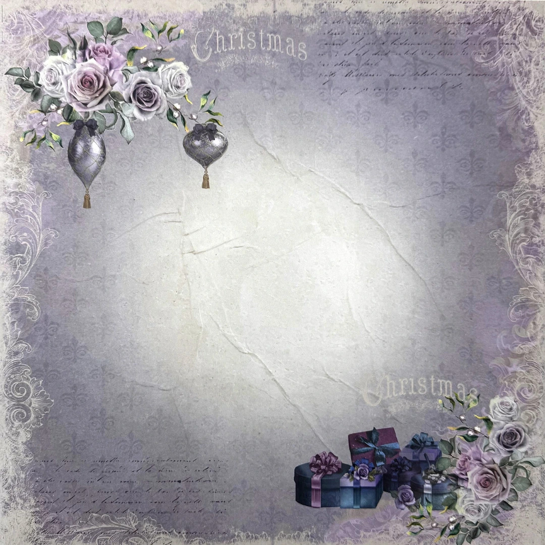Designpapier "Boho Christmas" 3