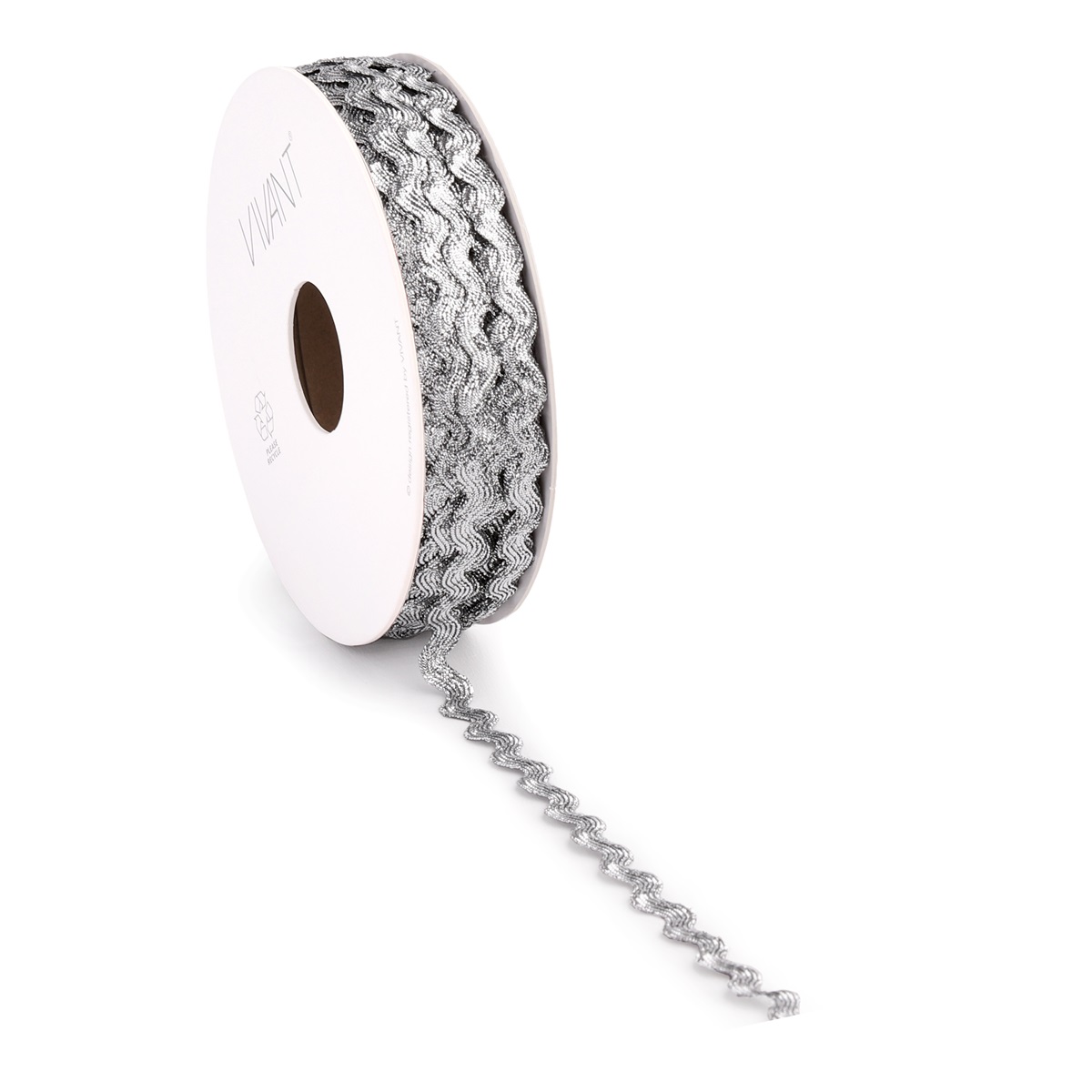 Dekoband "Curvy Small" - Silber 4121.1305.01