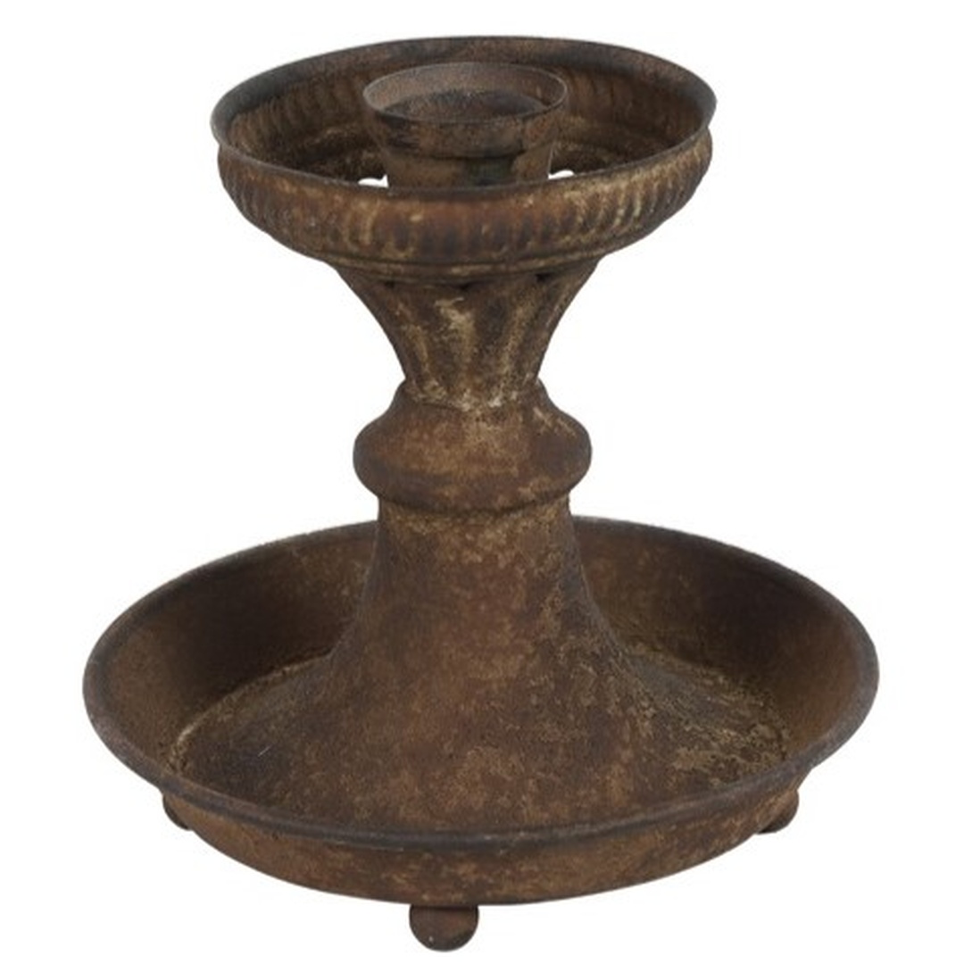 Kerzenhalter „Maro“ – Rostoptik (H 13,5 cm) DS807373