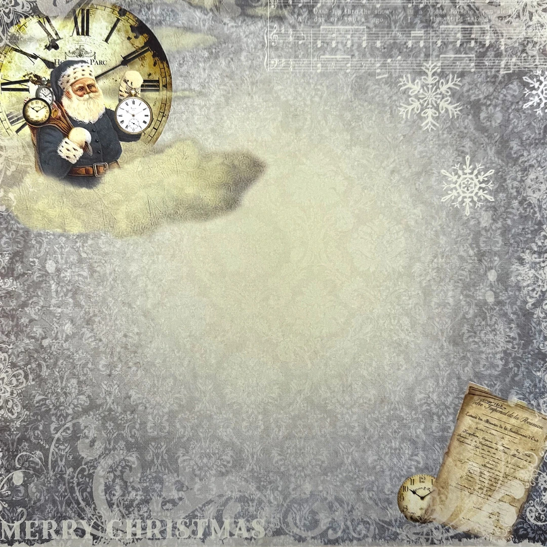 Designpapier "Santa Claus" 1