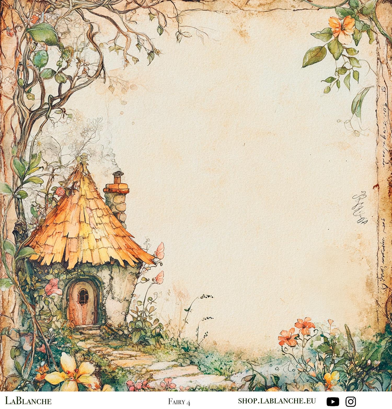Designpapier "Enya" 04 (Fairies)