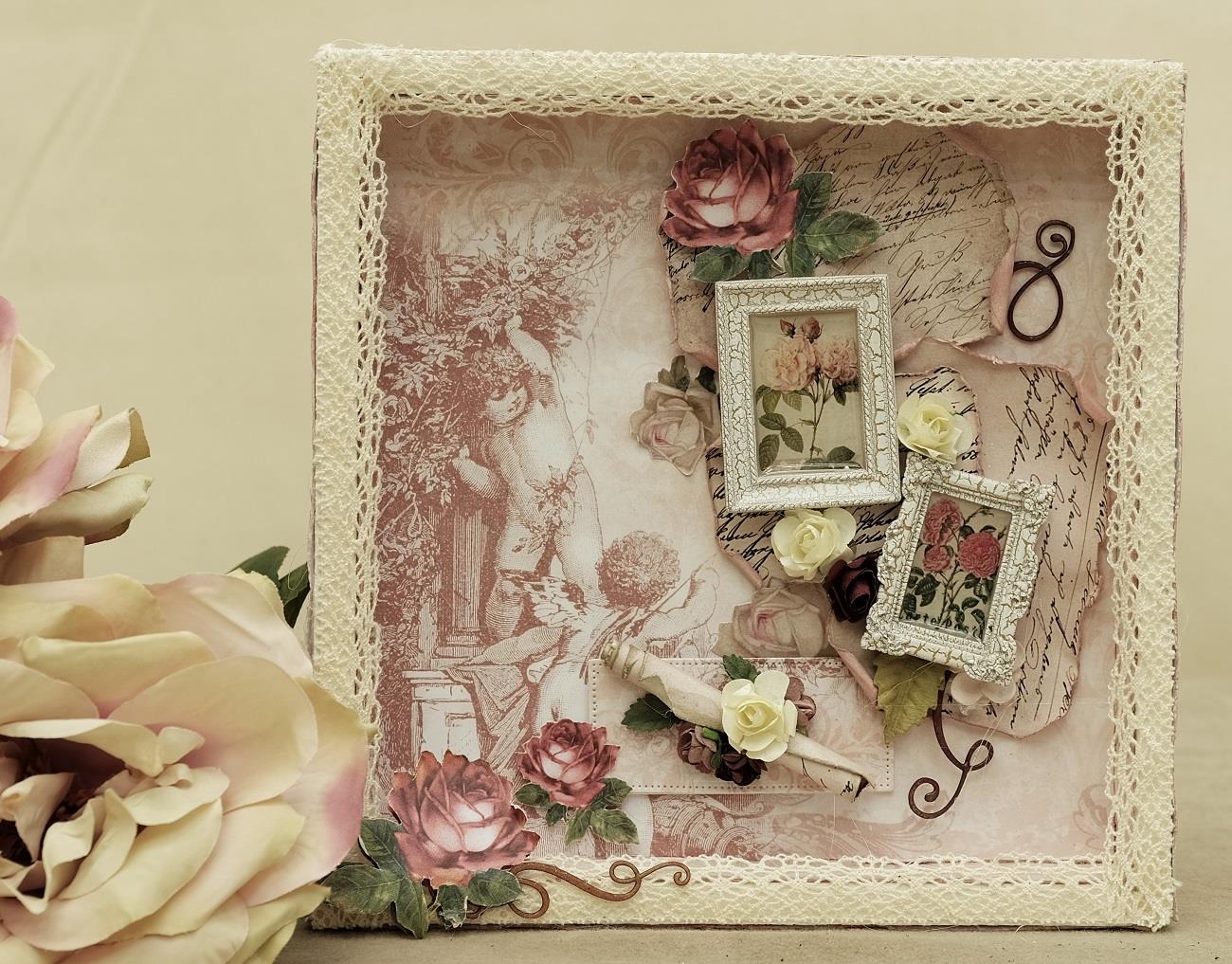 Keramikpapier "Antique Roses"