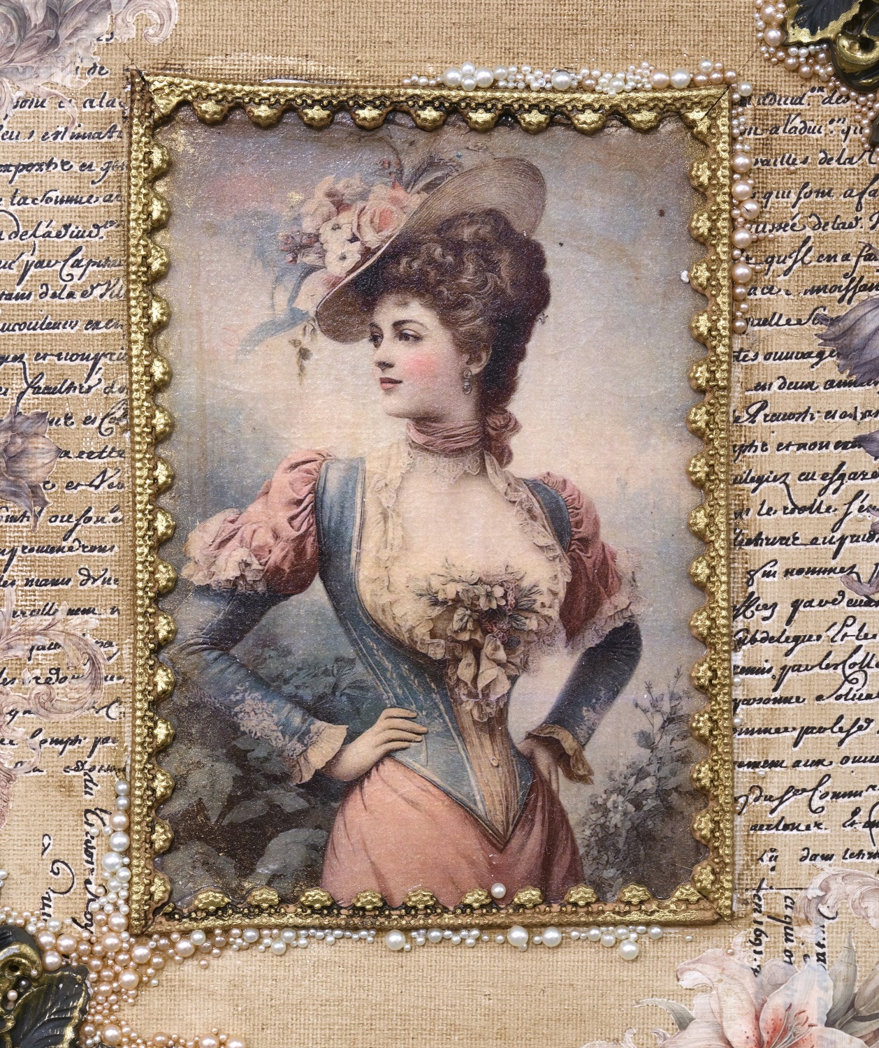 Miniperlen Set - Perlmut