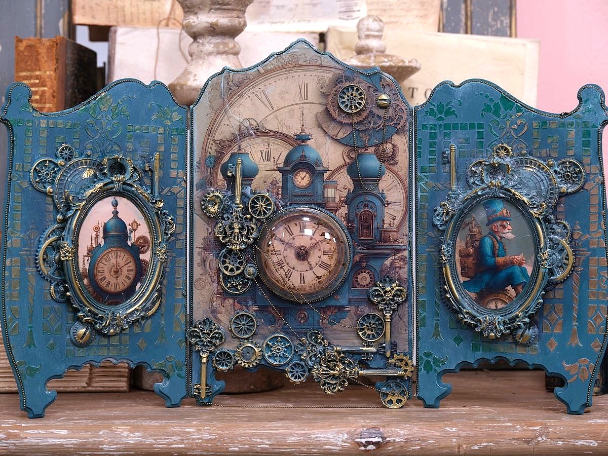 Gemischte Steampunk Zahnräder (50gr.) - Zahnräder, Ornamente und vieles mehr