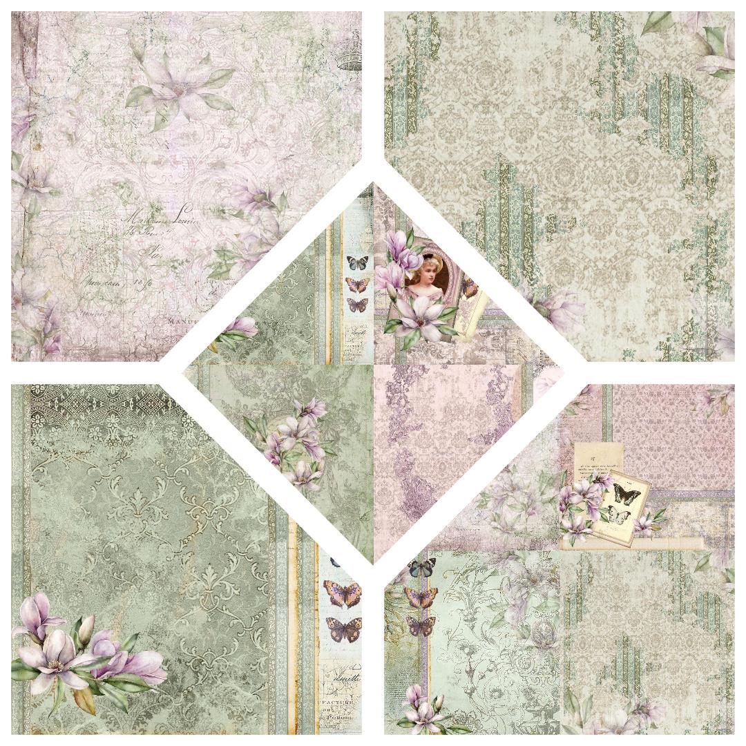 Papierset "Magnolie"