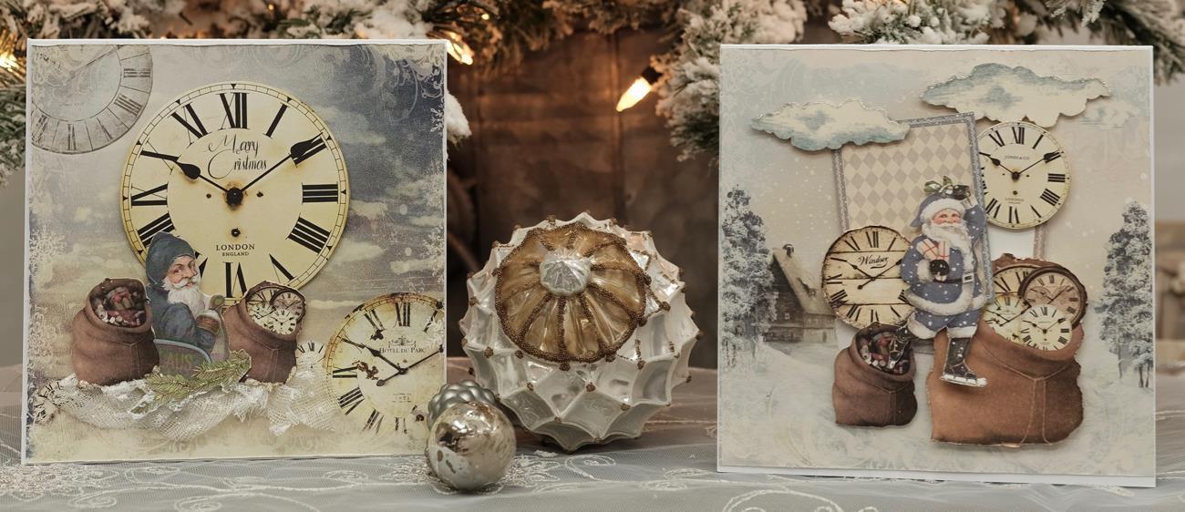 Designpapier "Santa Claus" 2
