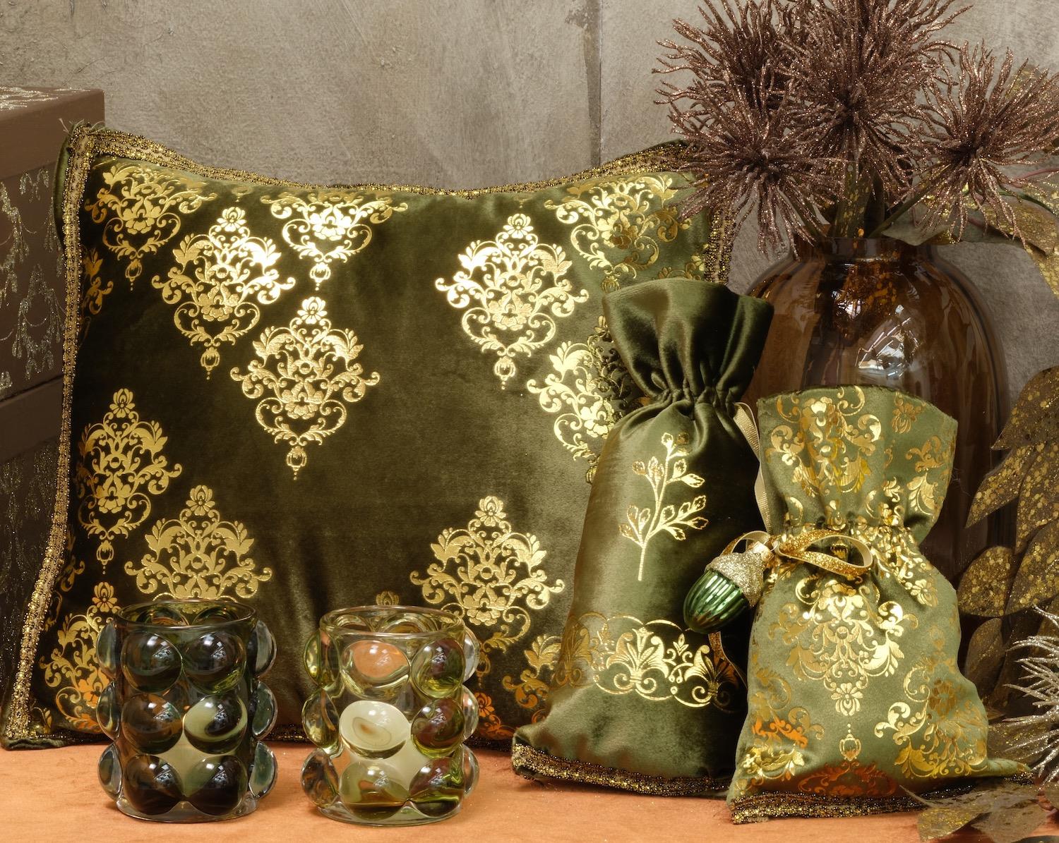 Gold-Bügelmotiv-Set "Blätter" (3 Motive)