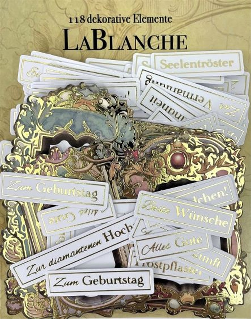 Gestanzte Elemente "Anlässe" (118 Stk.)