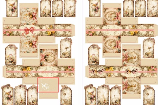 3er Set Die Cut Motive "Spring / Ostern" 72 Tlg
