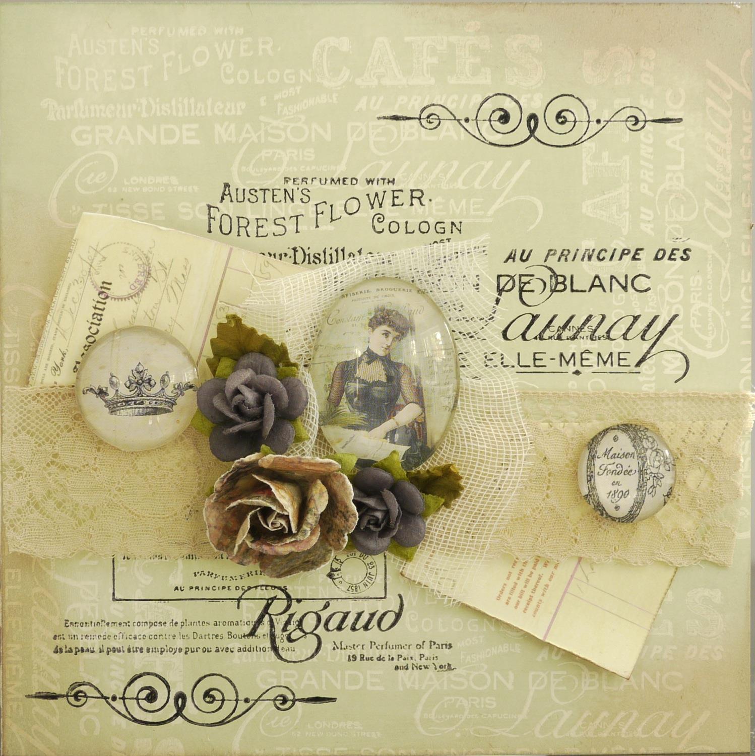 Keramikpapier "Speciality Stamping Paper" 3 (5 Bogen)