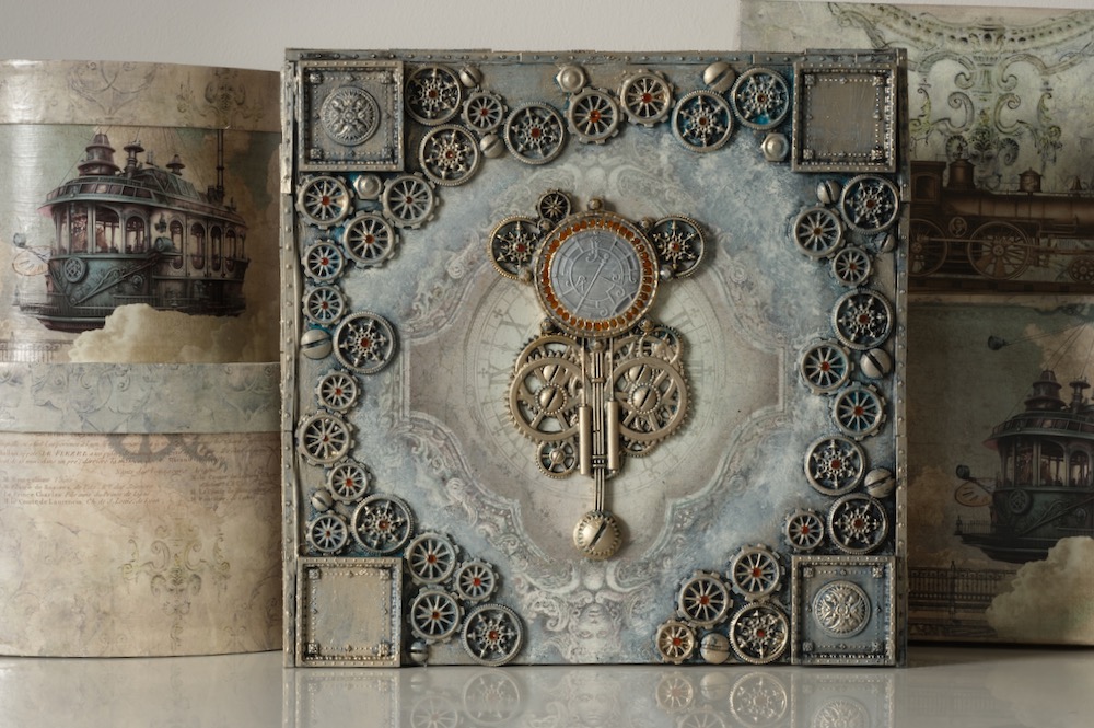LB Mould "Steampunk Uhr"