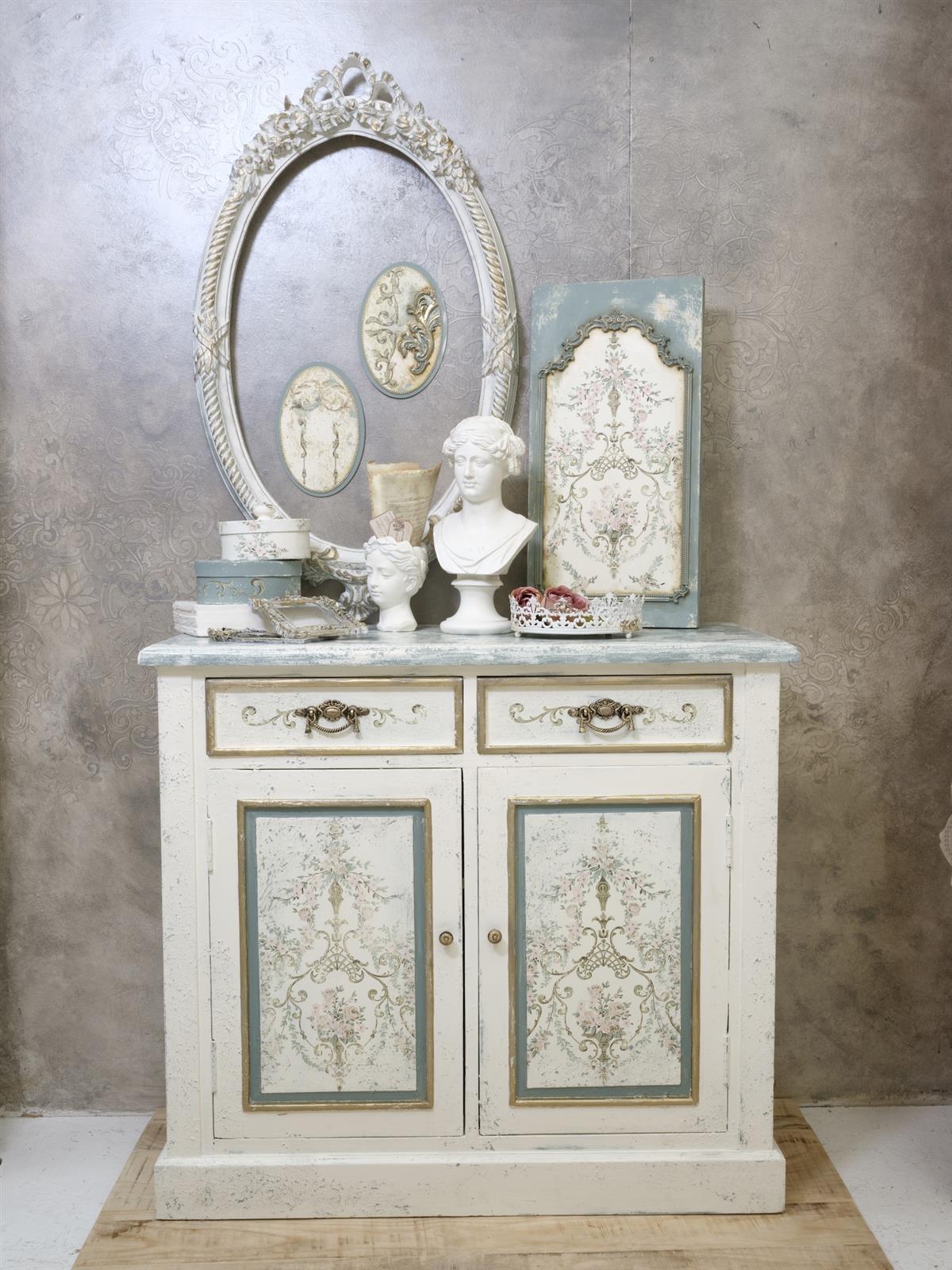 Painttransfers "Rosen"