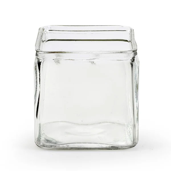 Glaswürfel 'Cubus' klar - 12 cm JD-20216
