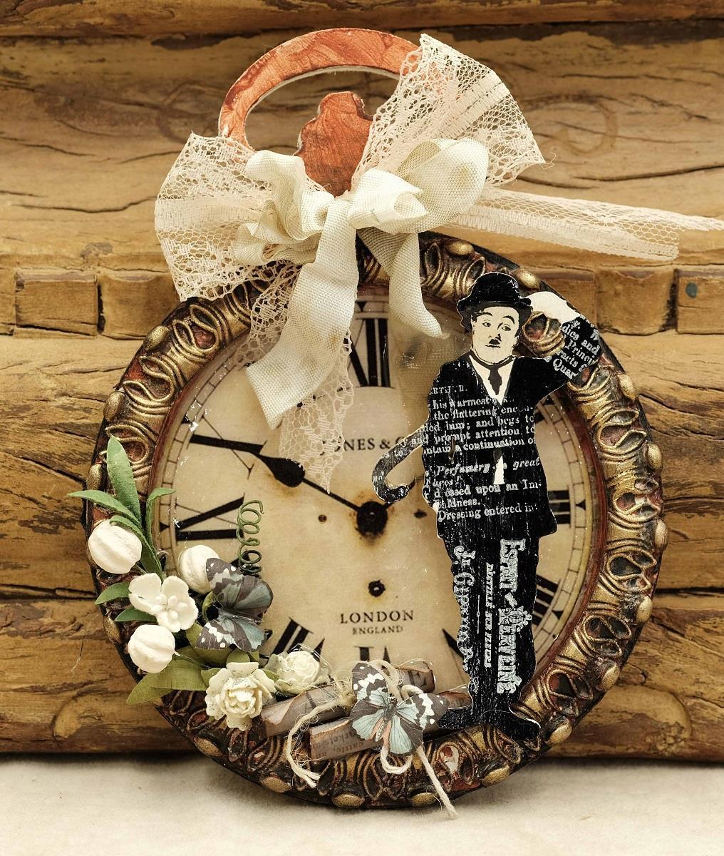 Chipboard "Charlie Chaplin" LBChip041