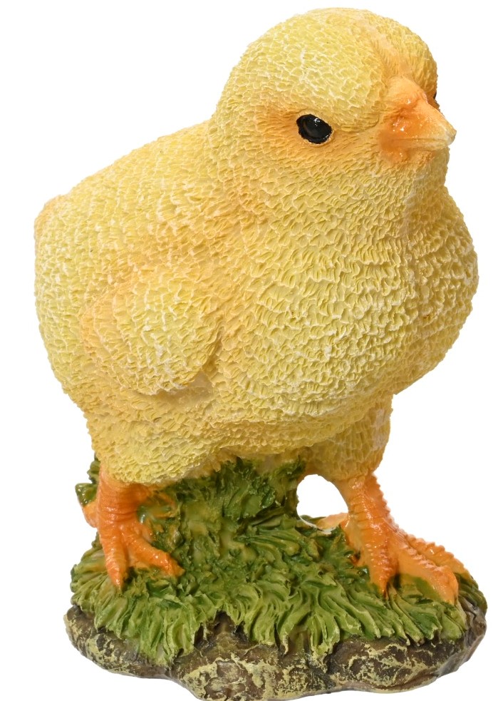 Deko-Küken (stehend mund zu) - 10cm K810052-a