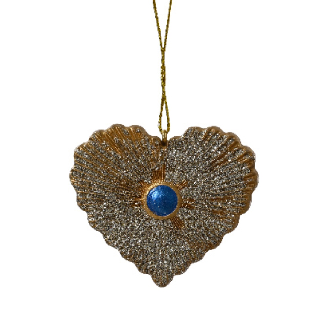 Weihnachtsanhänger "Herz" - 6,5cm K398528-a
