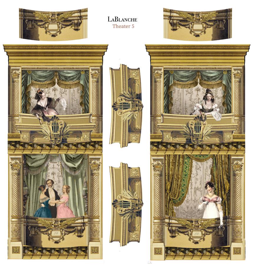 Papierset "Theater"