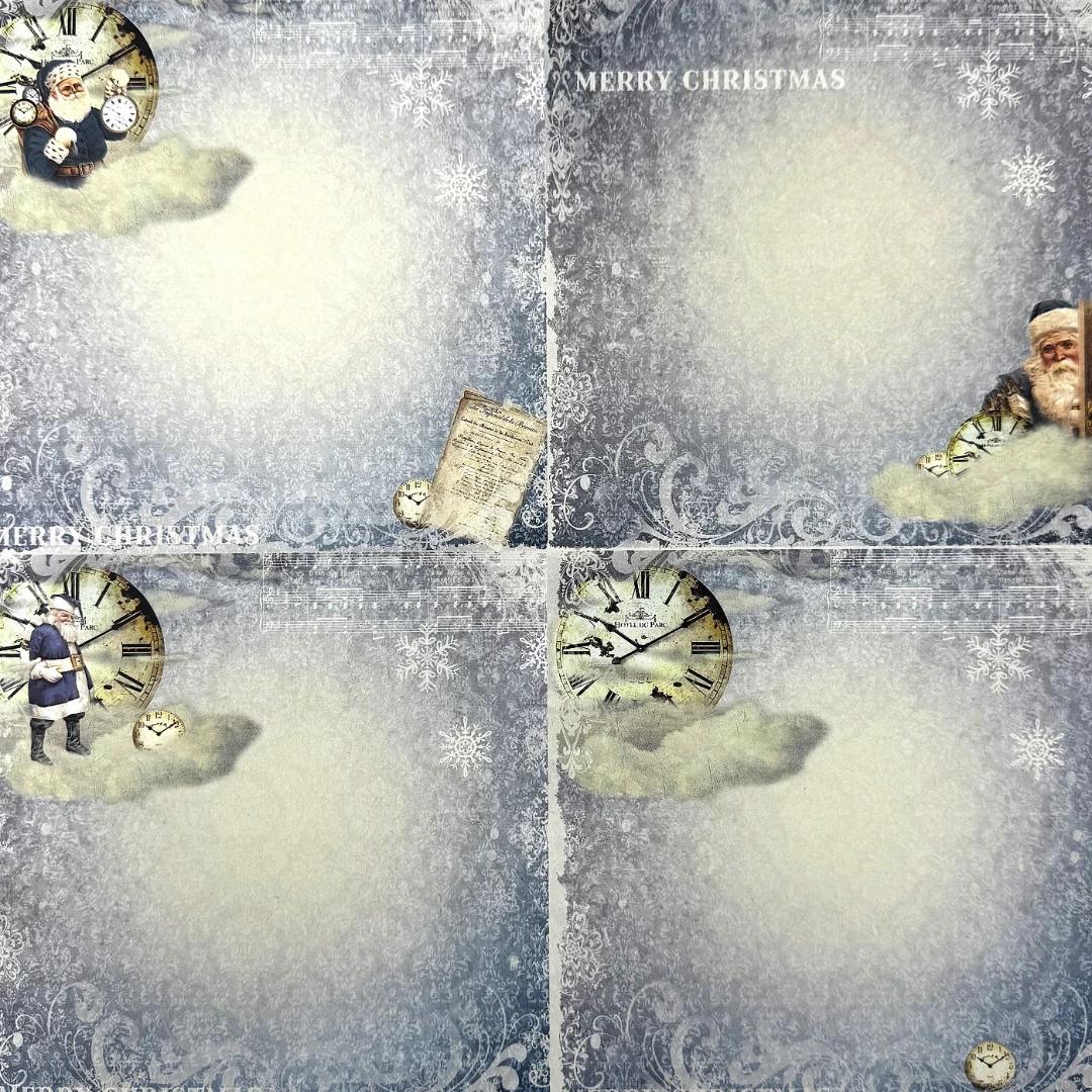 Designpapier "Santa Claus" 1
