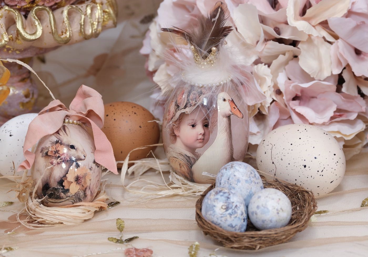 Deko-Set Eier