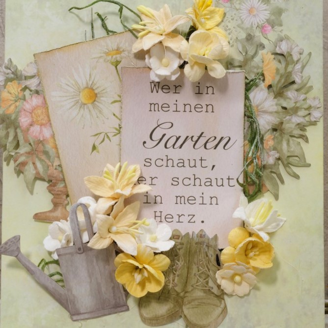 Designpapier "Spring Garden" 2