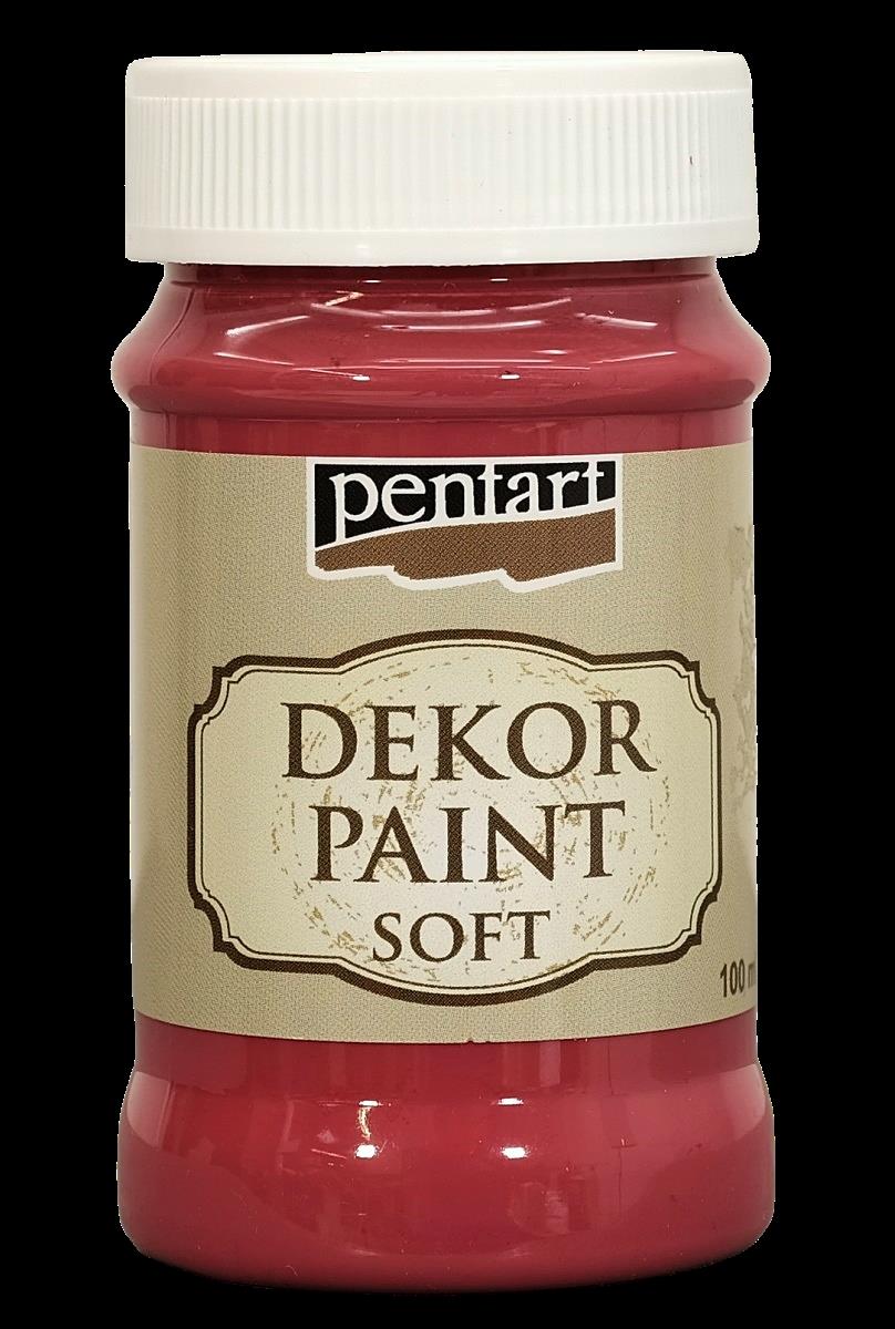 Dekor-Farbe chalky - cardinal red