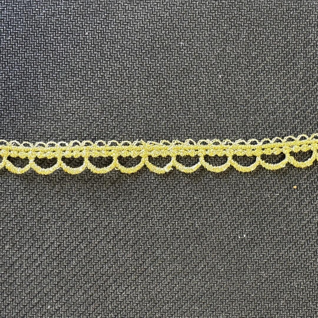 Dekoband "Geschwungen" 1,8m - Gold